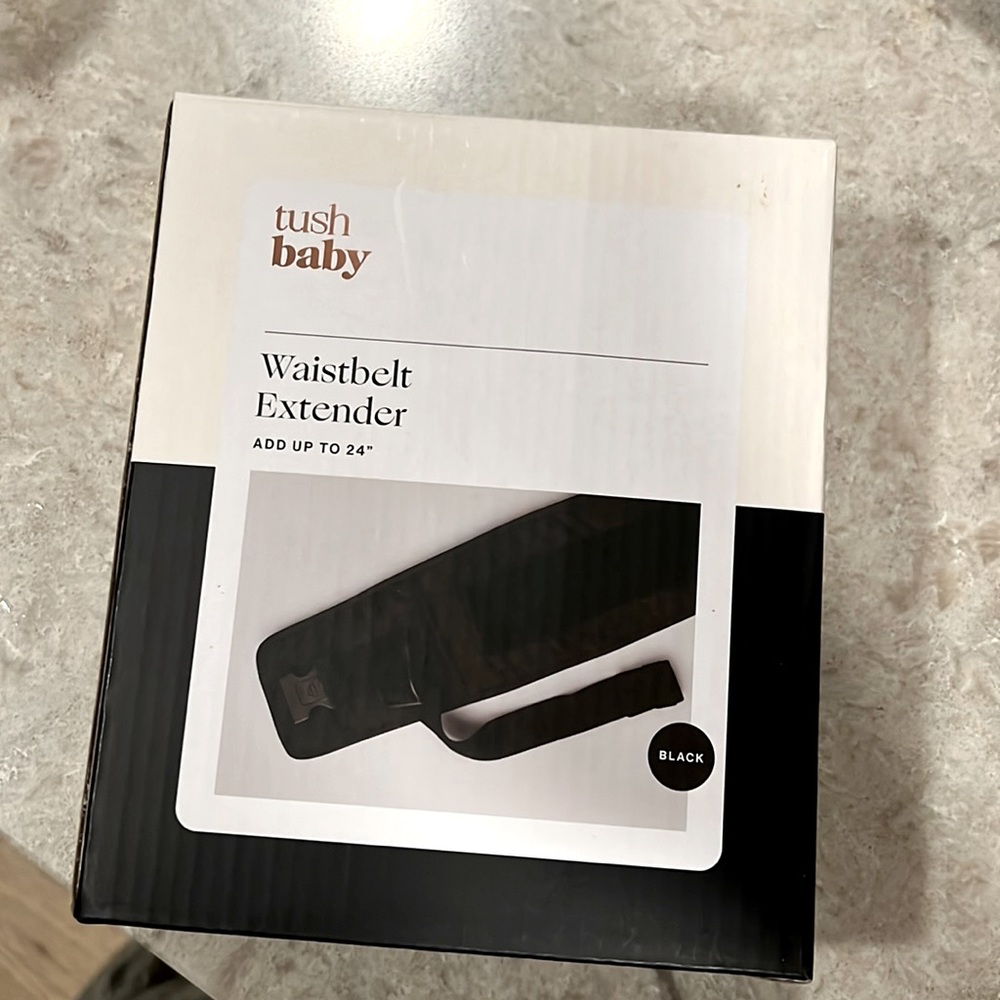 Tushbaby carrier waist belt extender